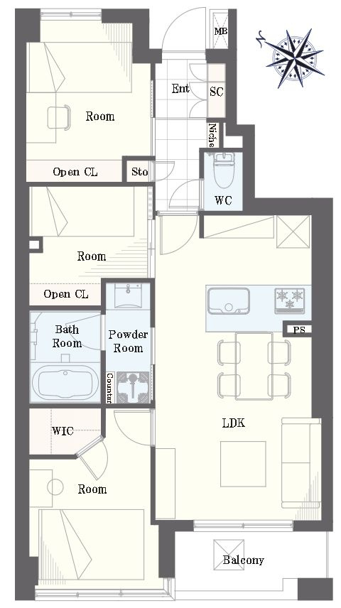 間取り：313004634934