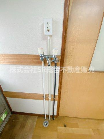 室内洗濯機置場があります！