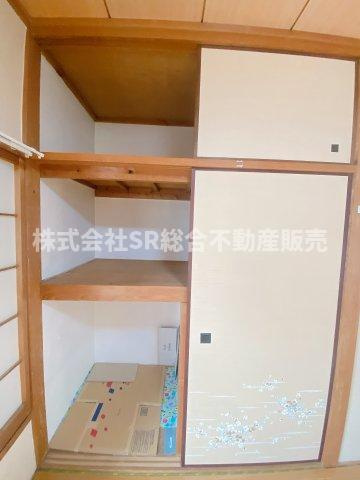 大きなスペースがあり、収納には困りません