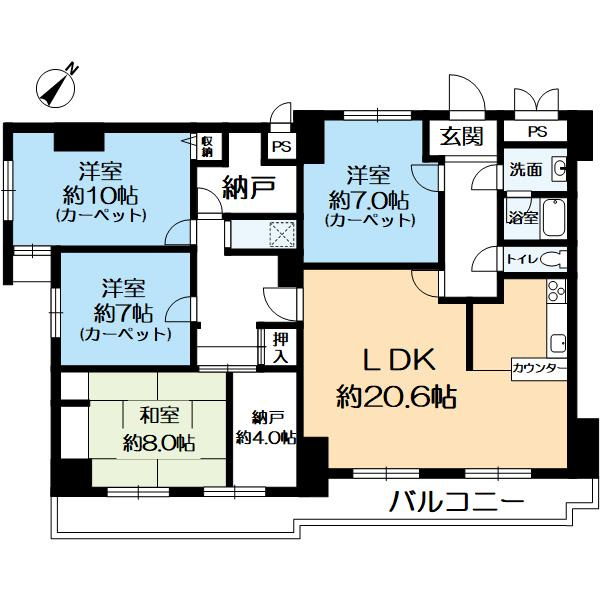 間取り：328000622654