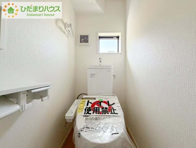 トイレは1F、2F共に完備！取り合いになることがありませんね(^^)/