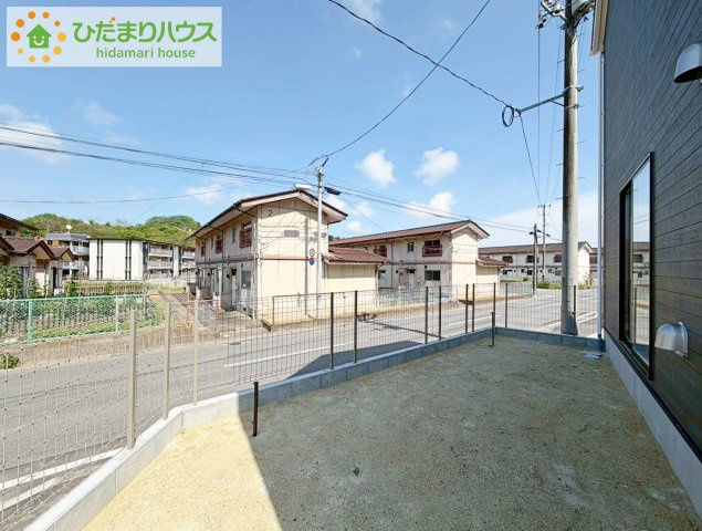 お庭付物件になります！お庭遊びや、プールなどお子様も大喜び(^^)