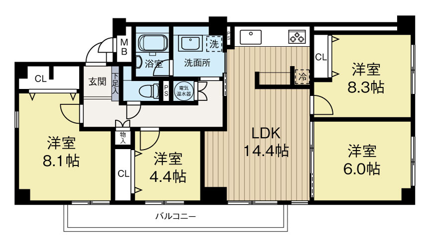 間取り：328000623182