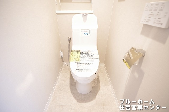清潔感を保つ温水洗浄便座です！