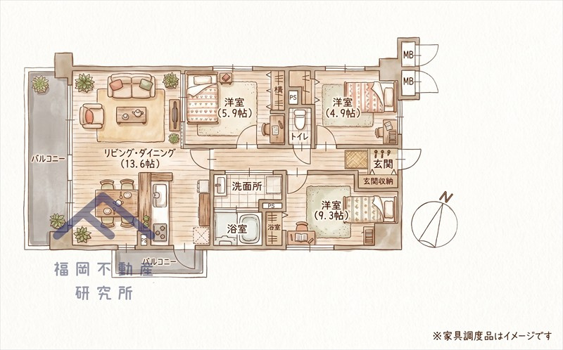 間取り：340000297197