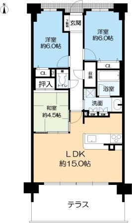 間取り：328000661437