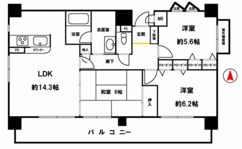 間取り：328000536296
