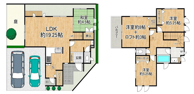 間取り：328000615397