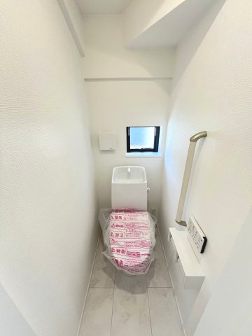 現地写真。1階のトイレです。