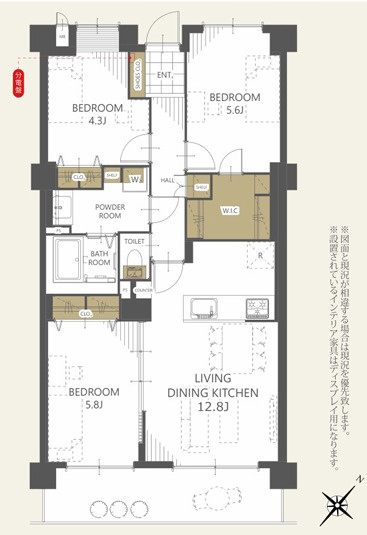 間取り：322000613831