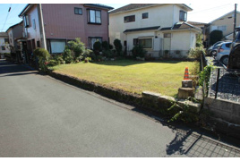 毛呂山町下川原　土地の外観