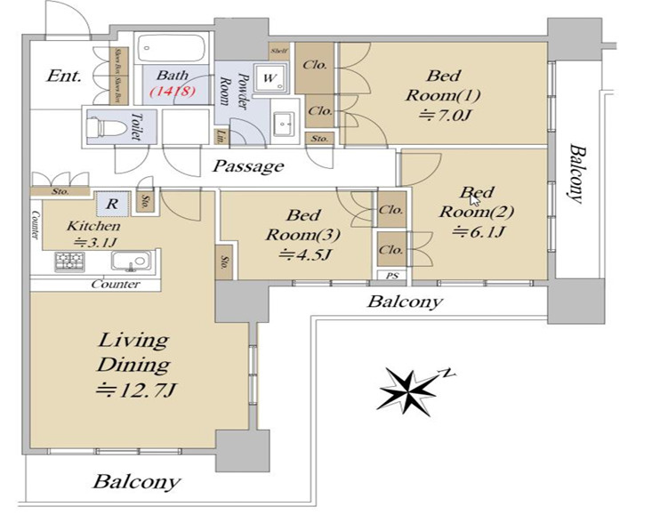 間取り：313004284827