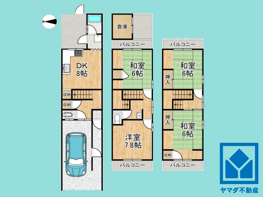間取り：326000189788