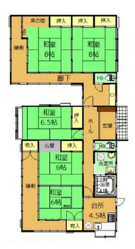 間取り：309000091152