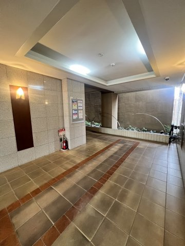 広々とした解放感のあるエントランス