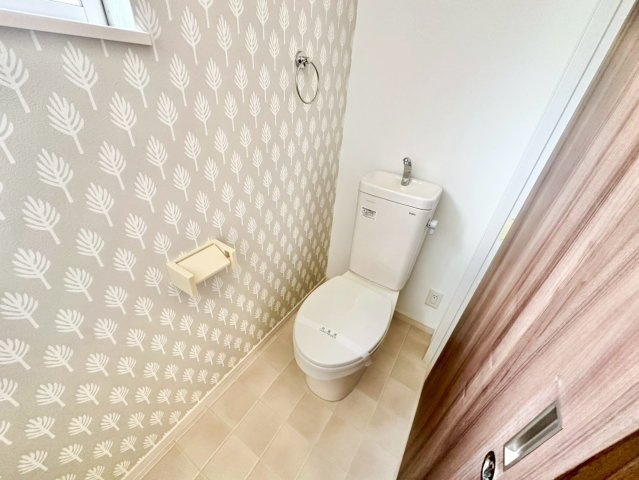 各階にトイレがあると、来客時にも気兼ねなく使うことができます！