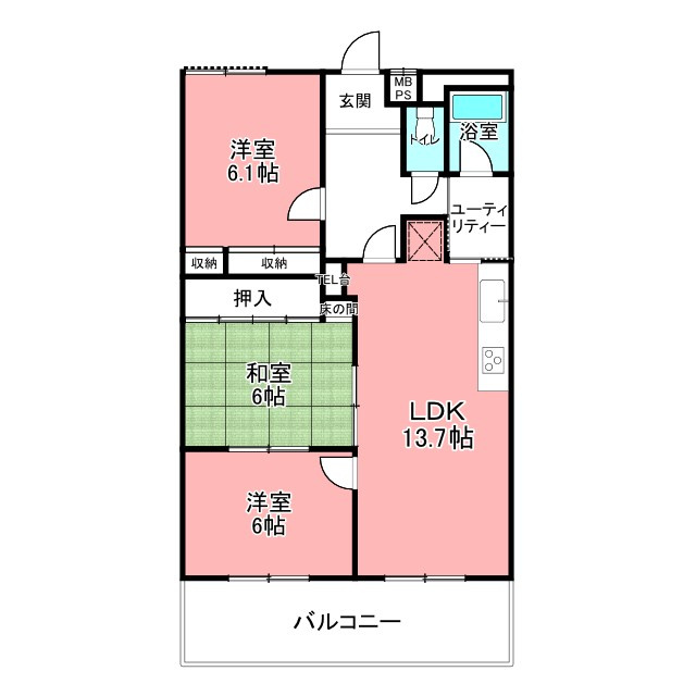 間取り：323000511208