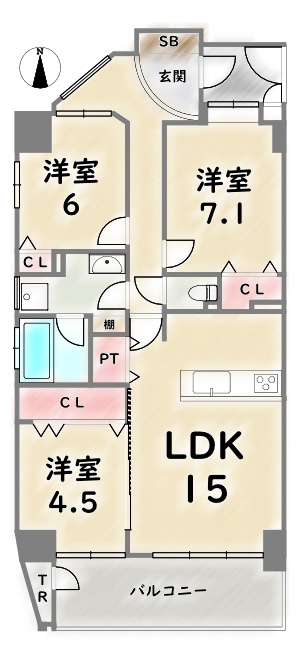間取り：326000248279