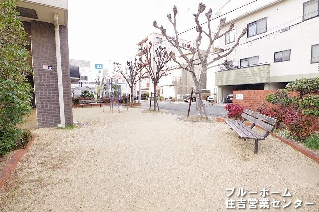 敷地内にある広場です！