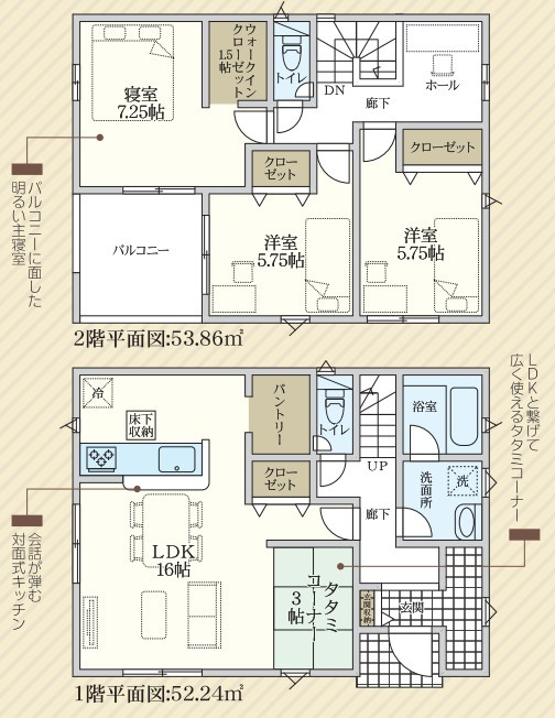 敷地面積191.74？　延床面積98.81？