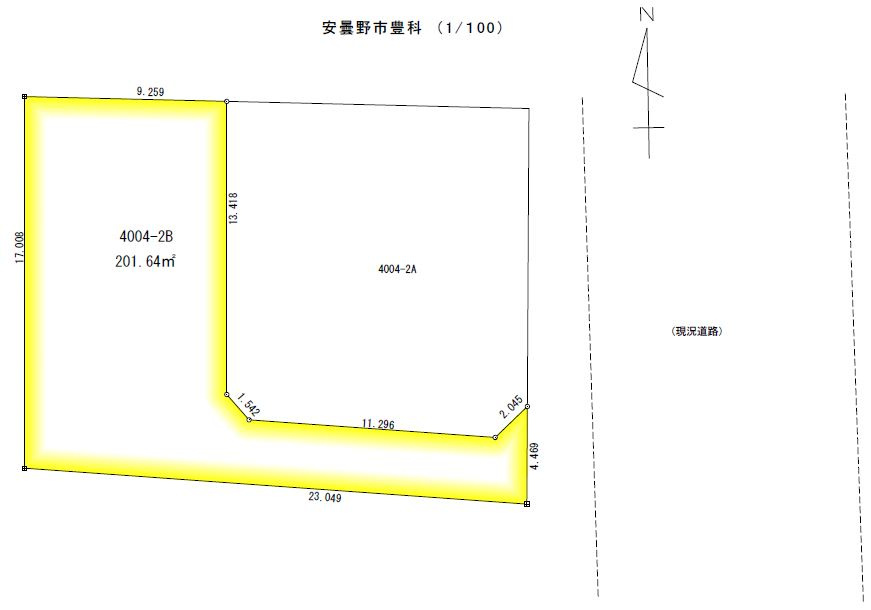 区画図：320000024935