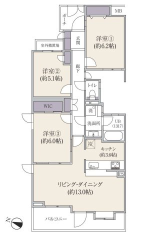 間取り：313004656809