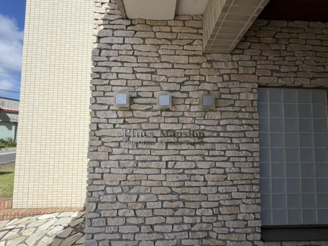 落ち着いた玄関です