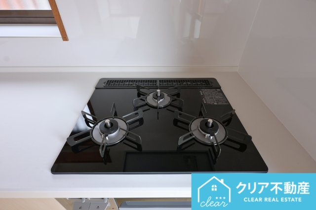 三口コンロで家事効率アップ！