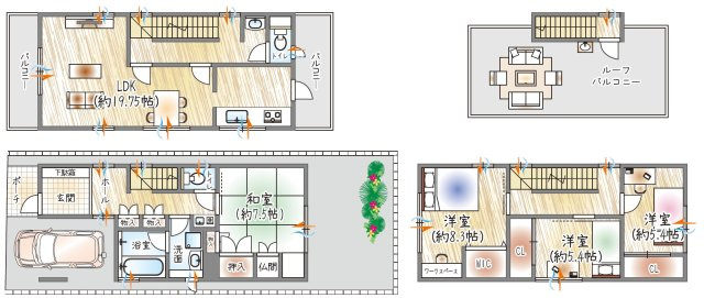 間取り：327002164053