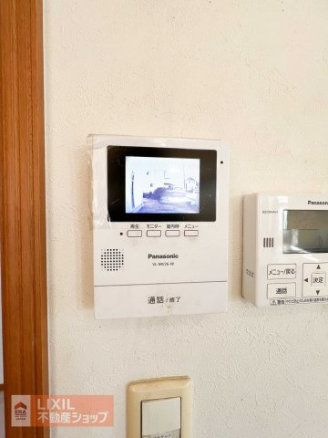 TVモニター付きインターホンで来客者のお顔をしっかり確認できます