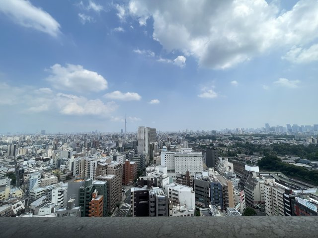 南向きで陽当たり良好のバルコニーです。　