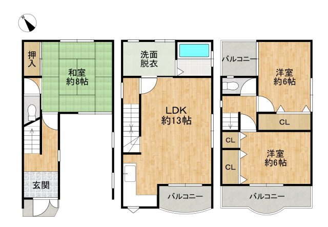 間取り：327002343093