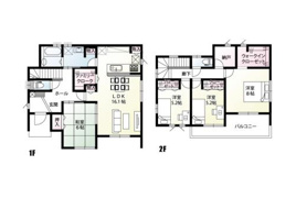群馬県伊勢崎市波志江町の間取り