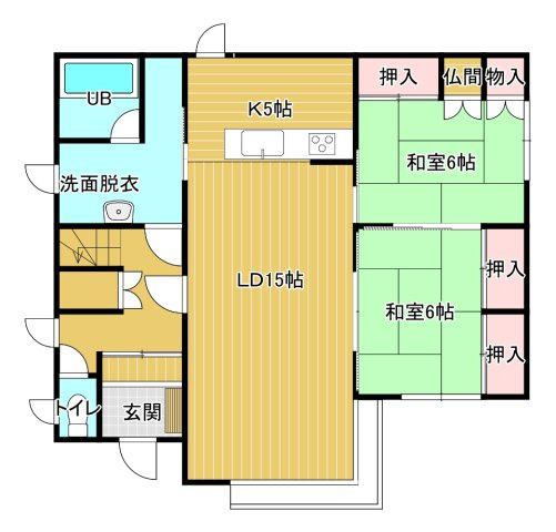 detached 北海道岩見沢市有明町南1-20