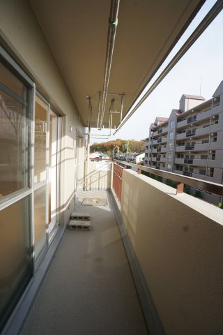 南面バルコニーです。