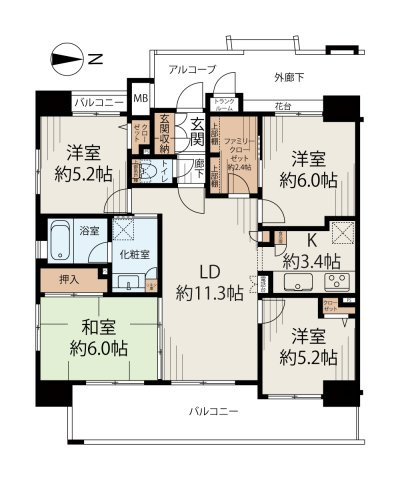 間取り：311002400106