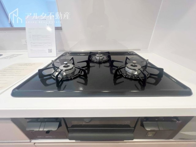 三口ガスコンロです