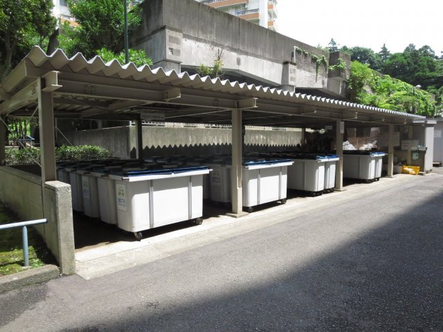 管理良好でいつでもきれいなごみ置き場