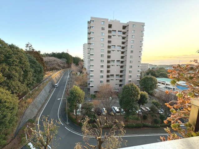 南側バルコニーからの眺望