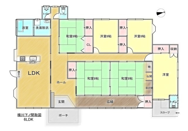 間取り：346000037824