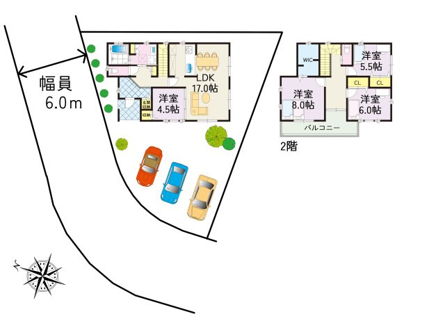 区画図