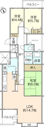 間取り：314002591125