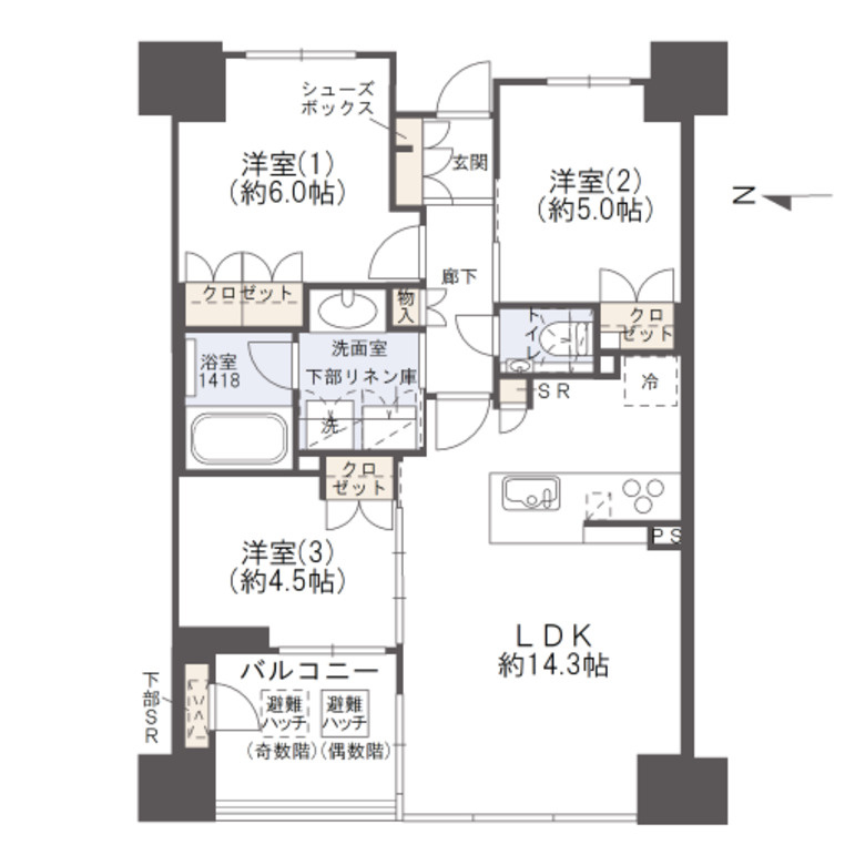 間取り：327002853418