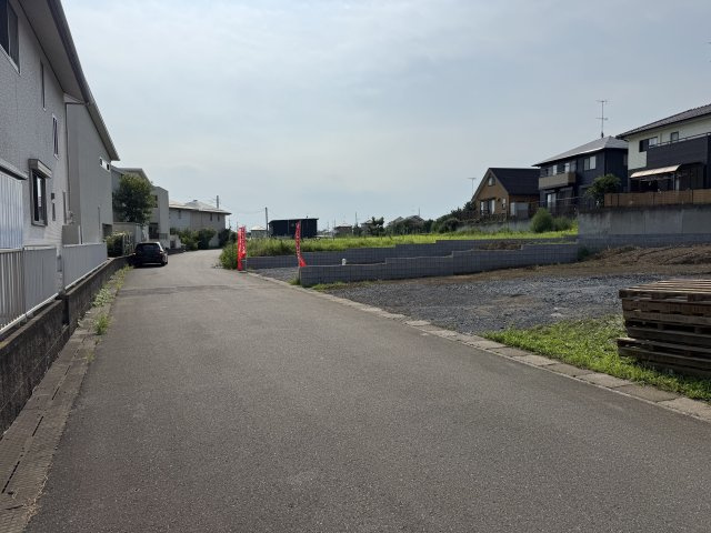 古河市坂間　1号地◆前面道路