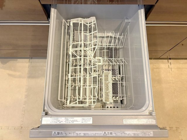 家事の時短につながる食洗機を完備♪ウルトラファインバブルで洗い物の汚れが落ちやすくなります