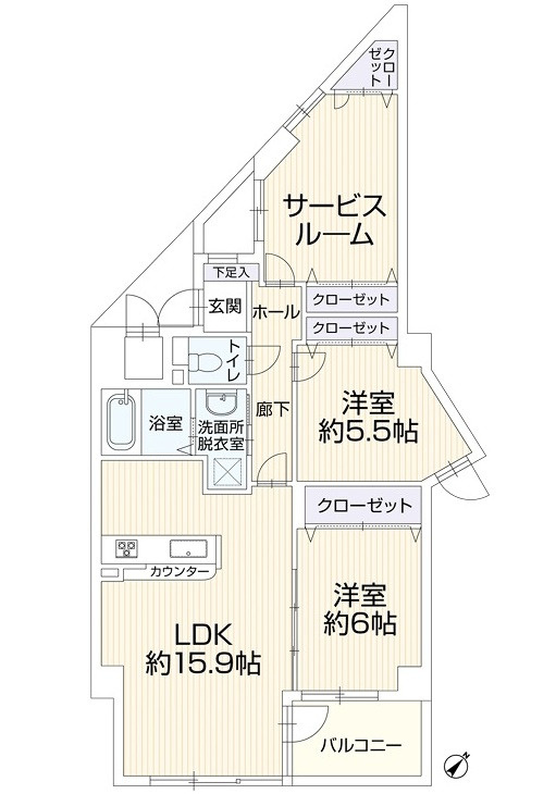 間取り：334000258083