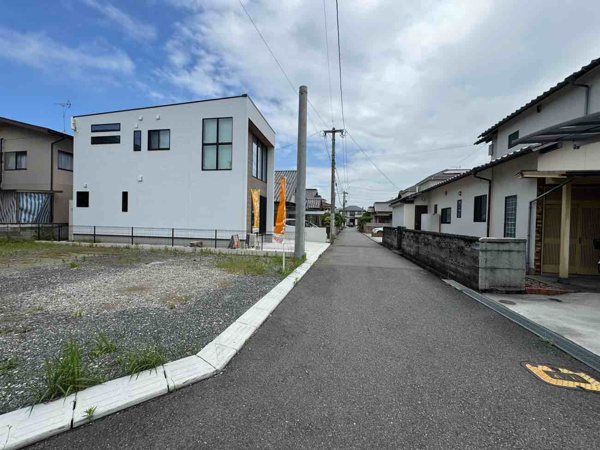 【東貫三丁目（3期）の前面道路含む現地写真】