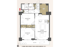 久留米ハイライズの間取り