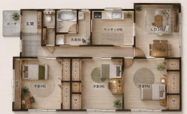 間取り：309000094521