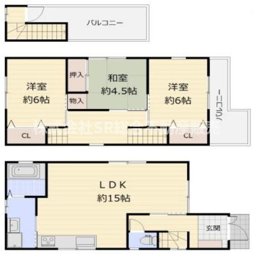 間取り：327001692604